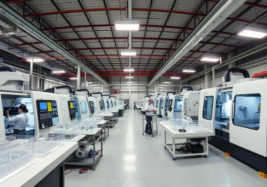 Injection molding production equipment