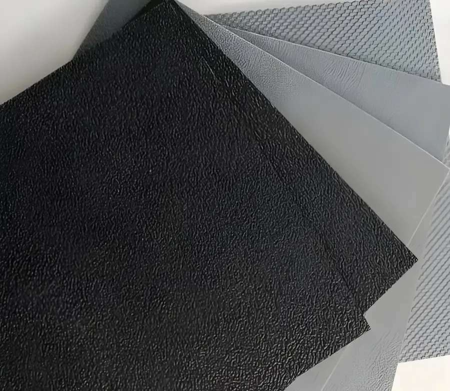 Textured ABS plastic material sheets