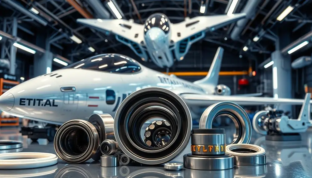 Aerospace manufacturing components and production equipment