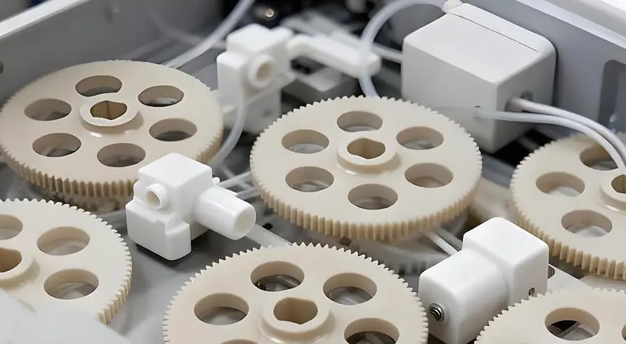 AS9100 certified aerospace injection molded parts
