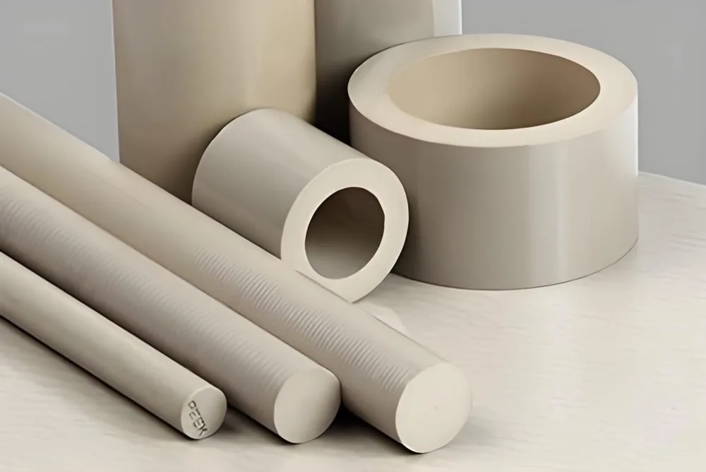 PEEK engineering rods, tubes, and material stock