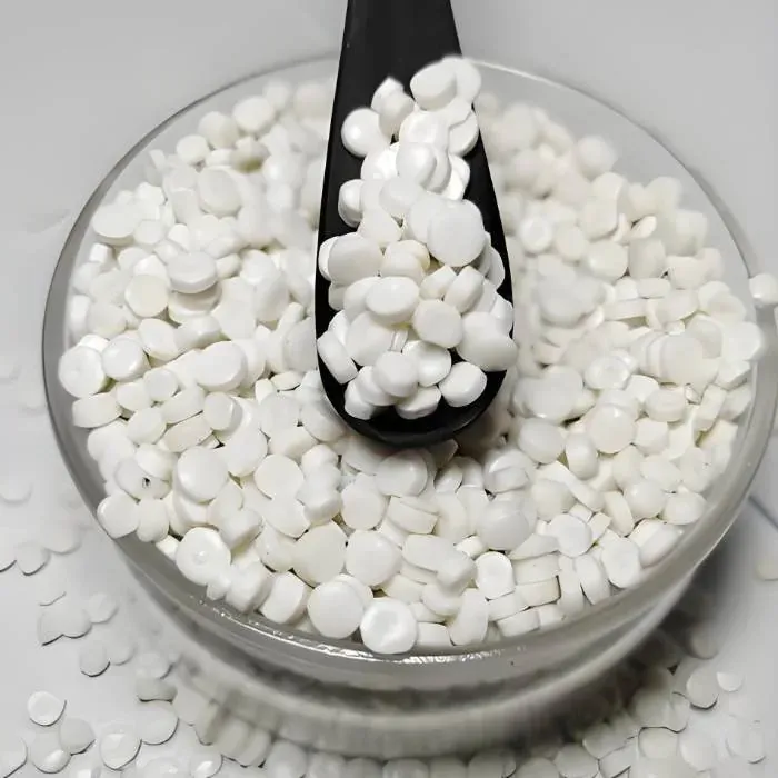 High-density polyethylene pellets