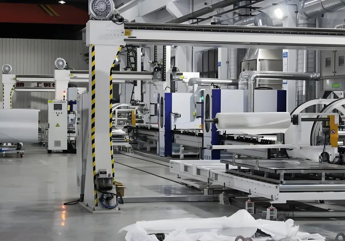 Injection molded components for industrial equipment