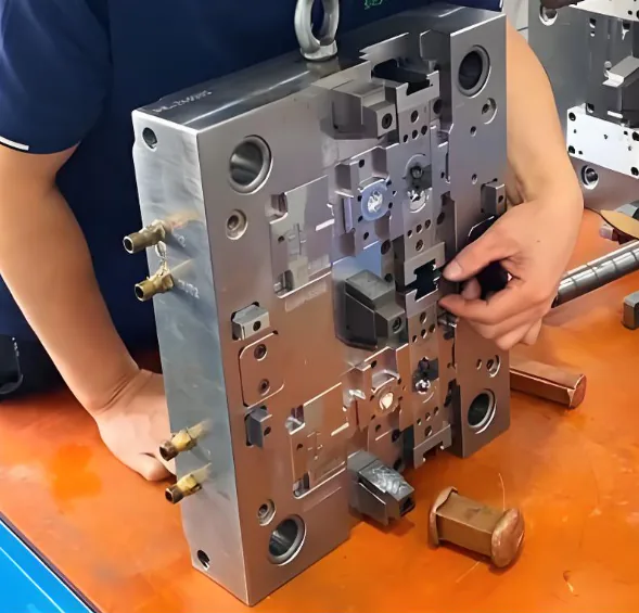 Injection mold assembly quality inspection