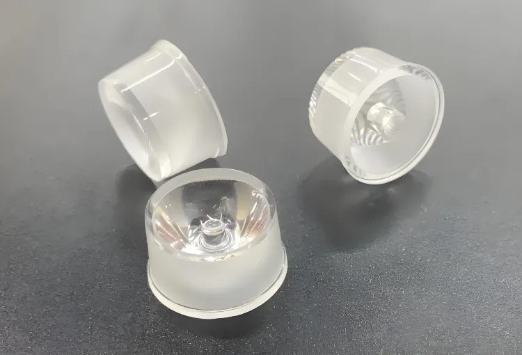 PMMA injection molded parts