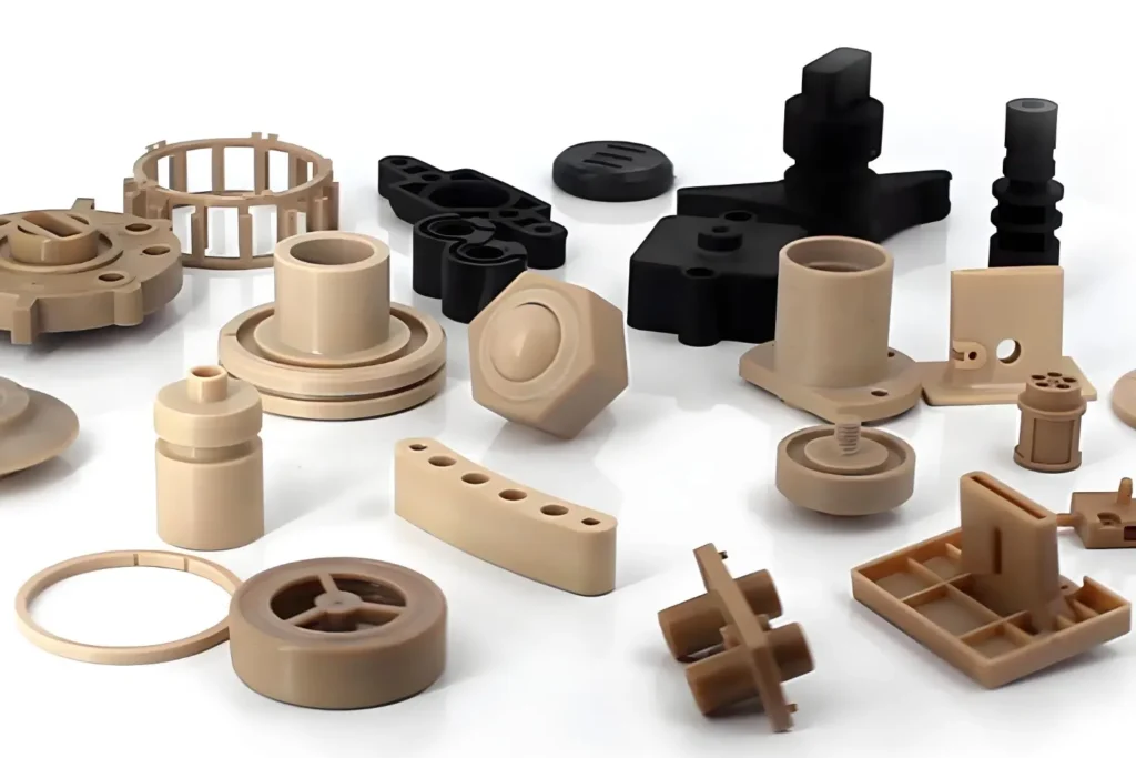 Injection molded production parts for consumer electronics programs