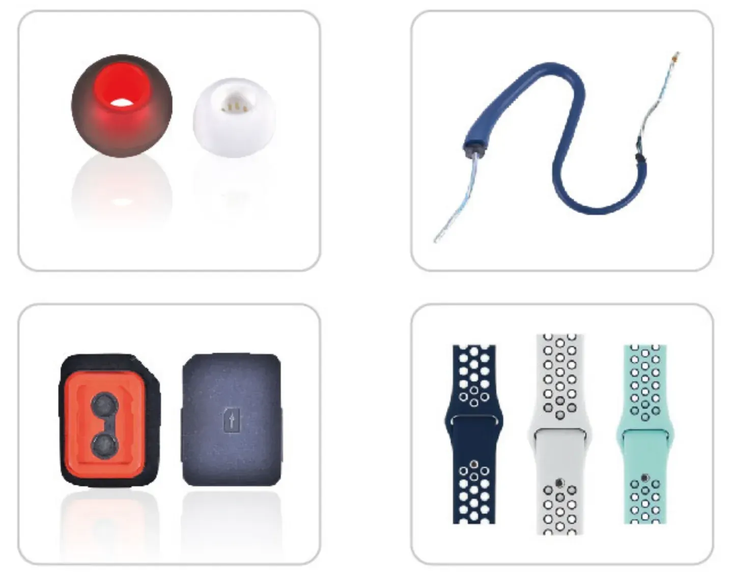 Intelligent Wearable Silicone Parts