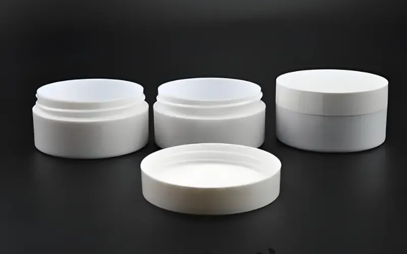 PET Injection Molded Cosmetic Jar/Cream Container