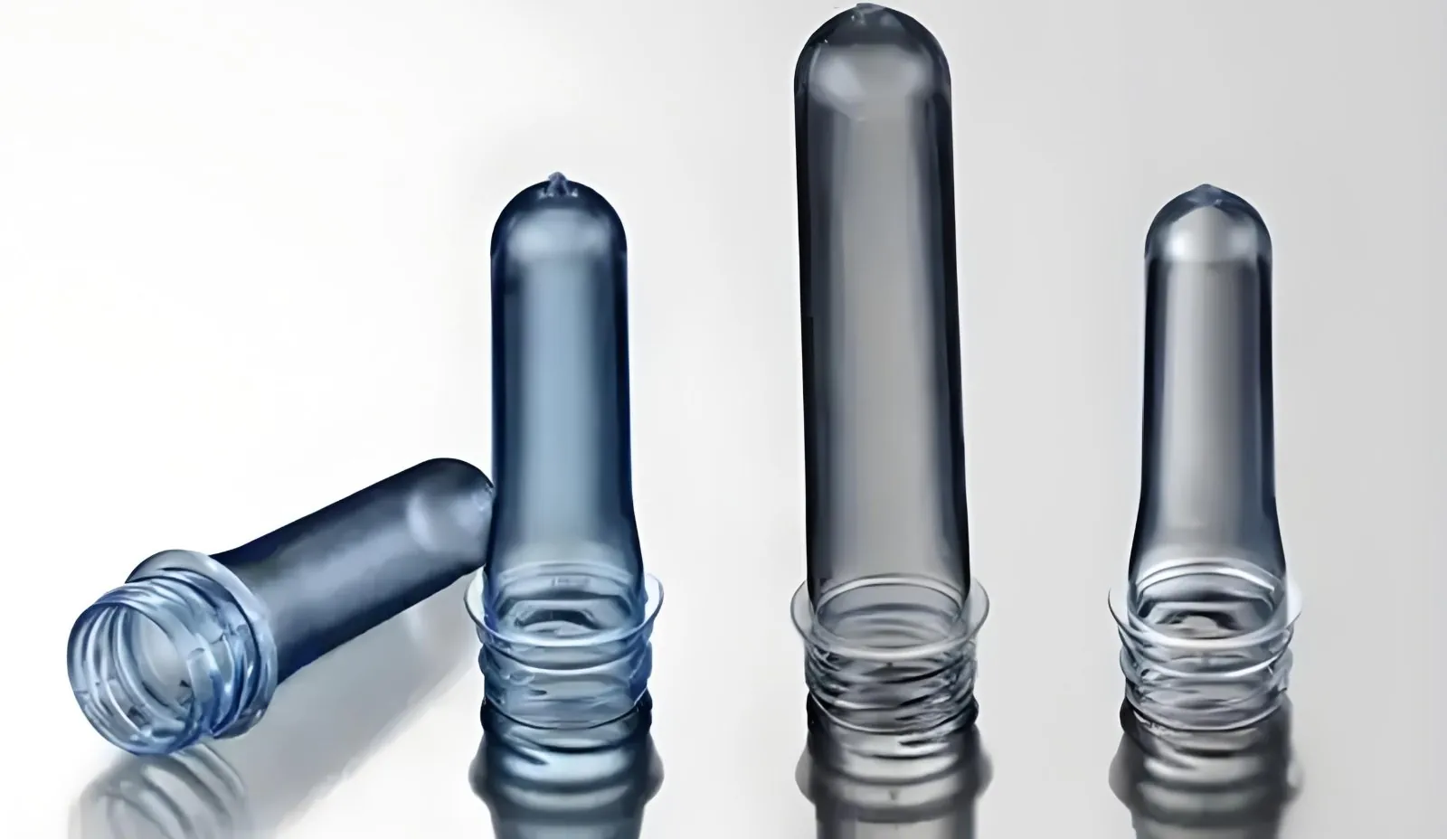 PET injection molded preforms