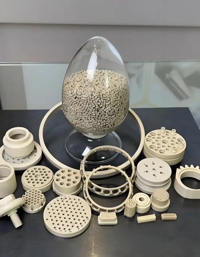 PEEK material and molded components