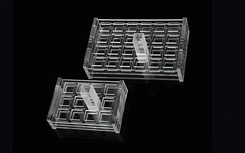 PMMA Injection Molded Acrylic Diagnostic Cuvette