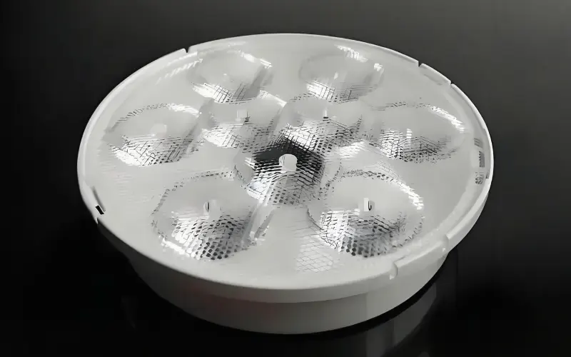 PMMA Injection Molded Acrylic LED Light Diffuser