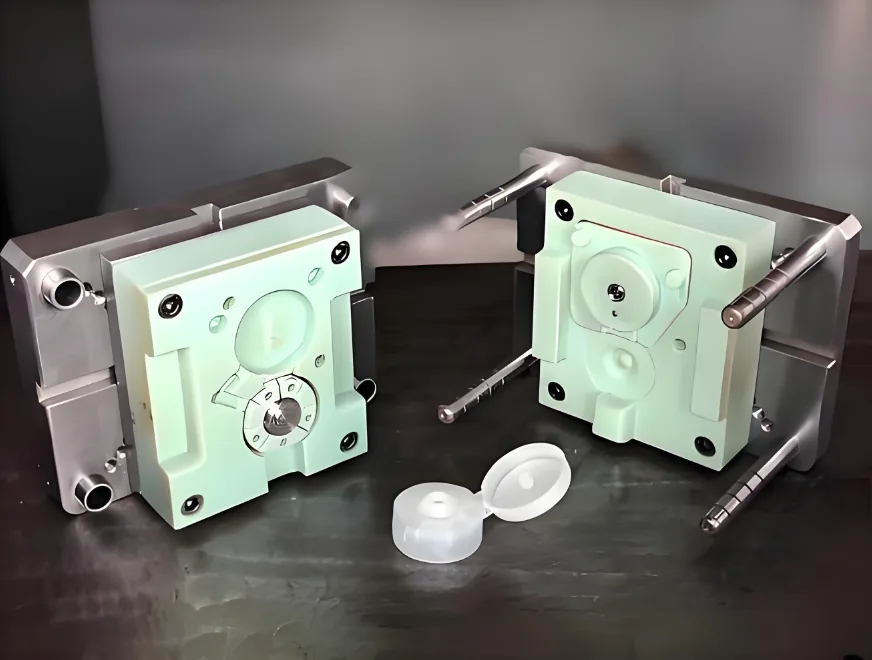 Injection mold tooling used for process validation