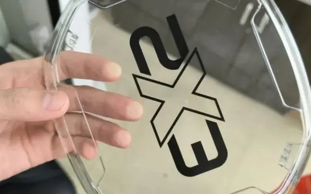 Surface-finished injection molded part