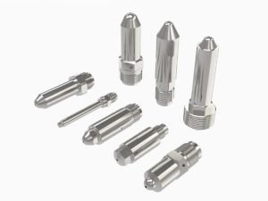 A nozzle in Injection Molding