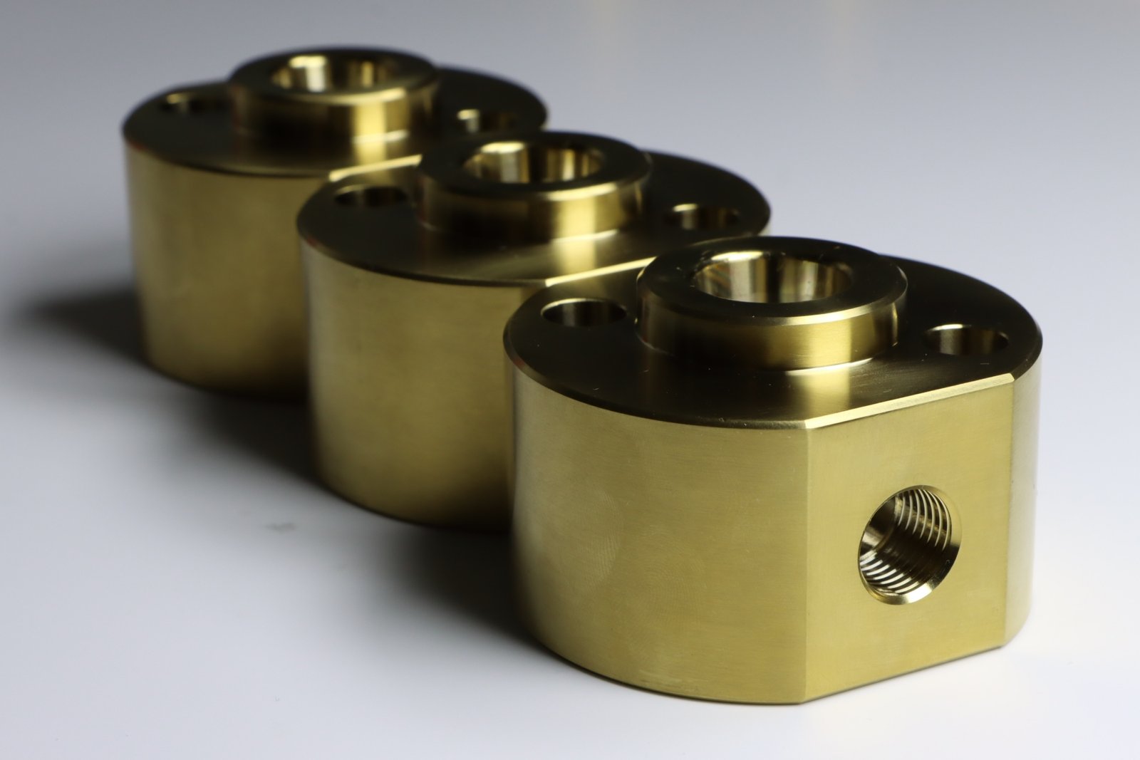 CNC Machined Brass Part 3