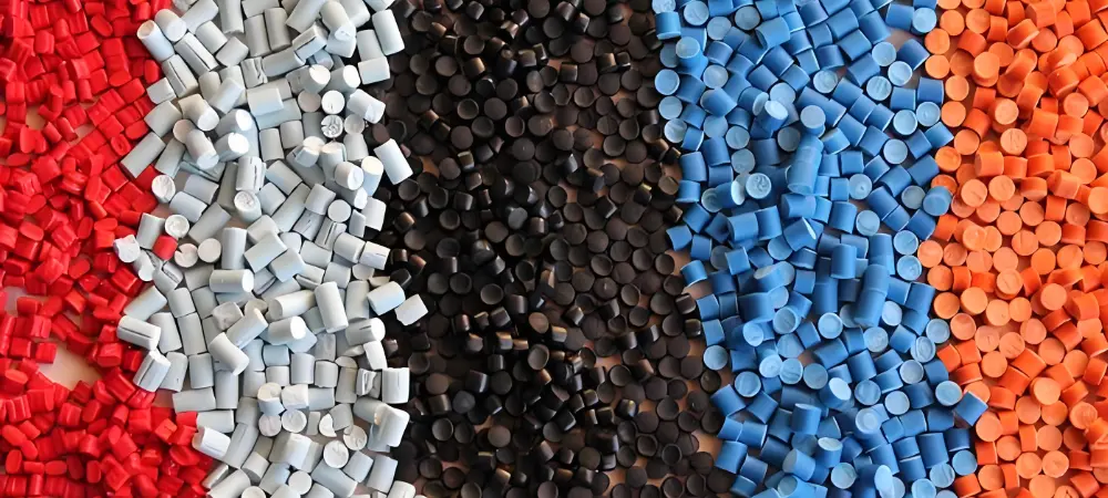 Various colors of PC materials