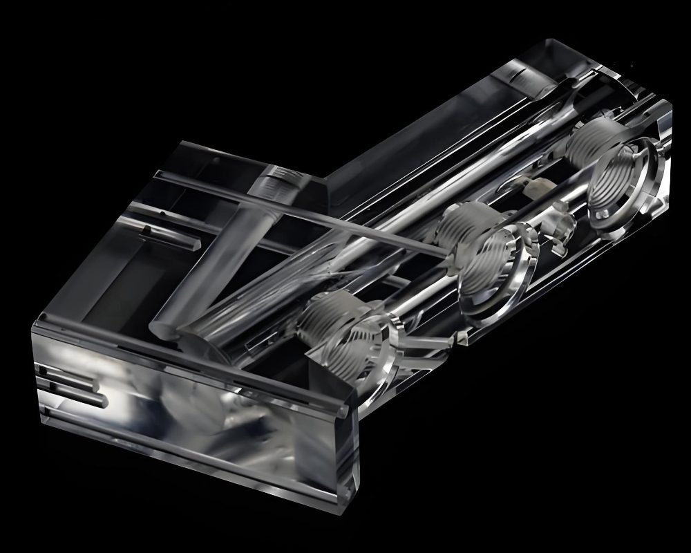 Acrylic (PMMA) CNC Machinined Part 2