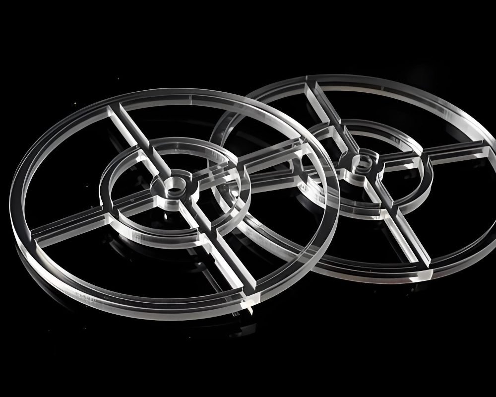 Acrylic (PMMA) CNC Machinined Part 4