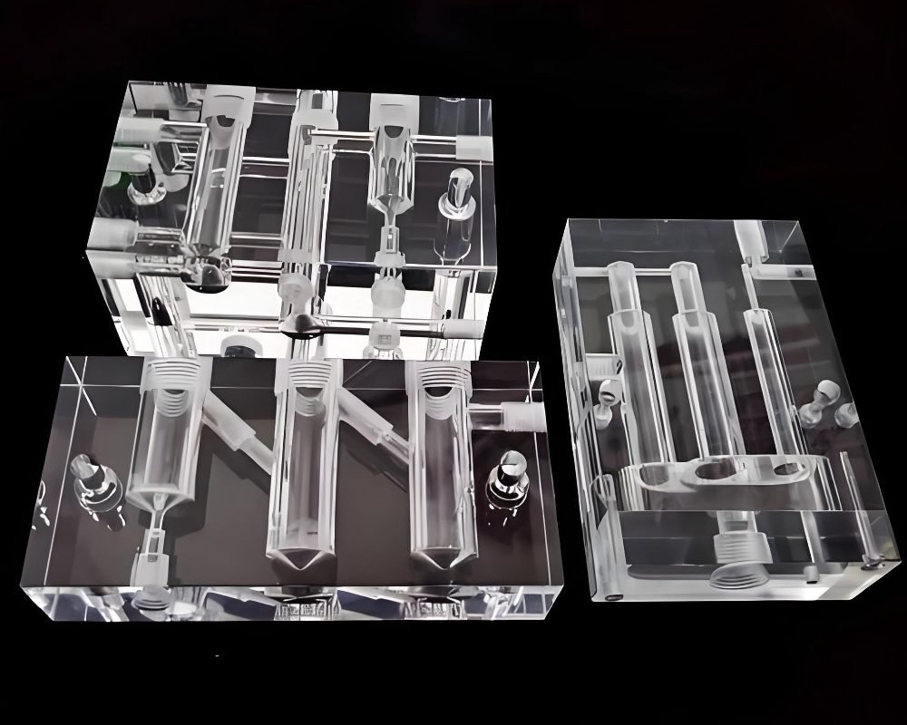 Acrylic (PMMA) CNC Machinined Part 5