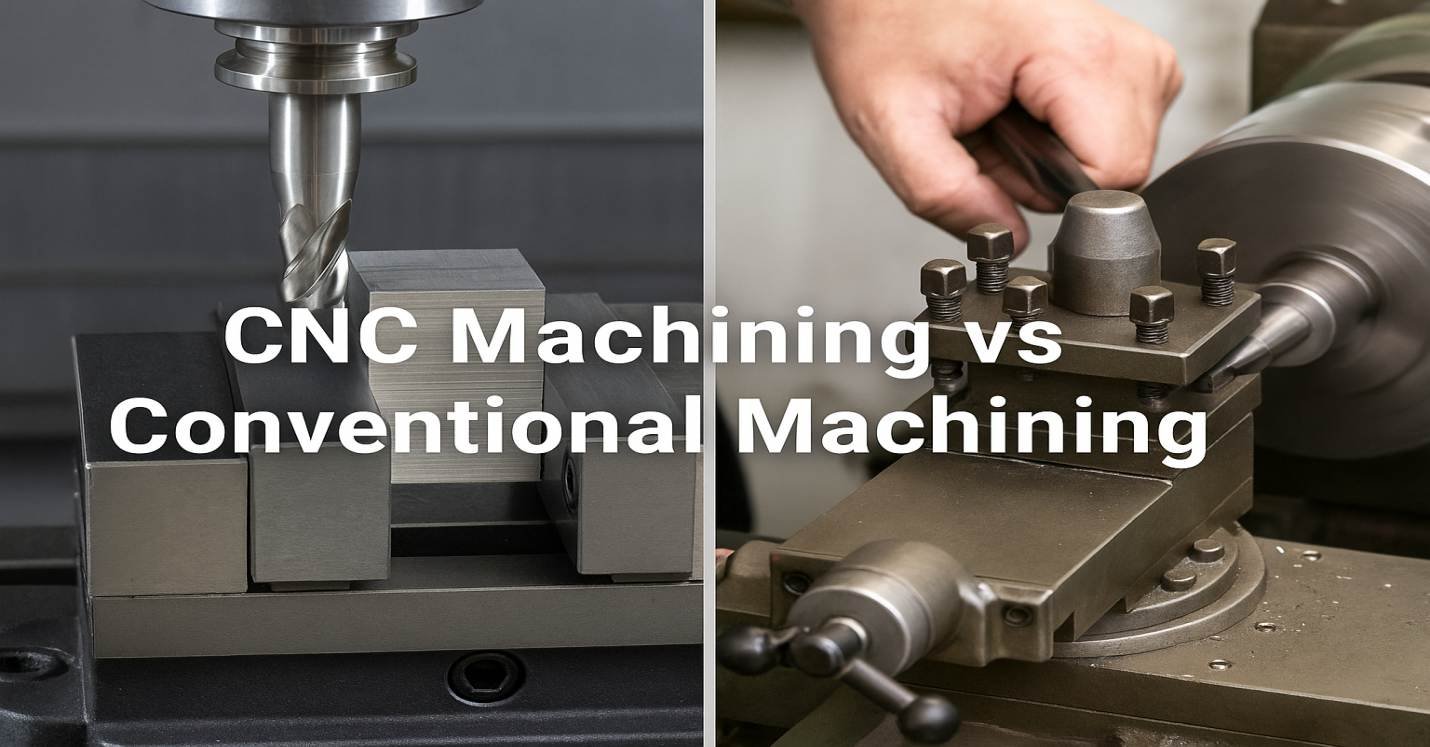 CNC Machining vs Conventional Machining
