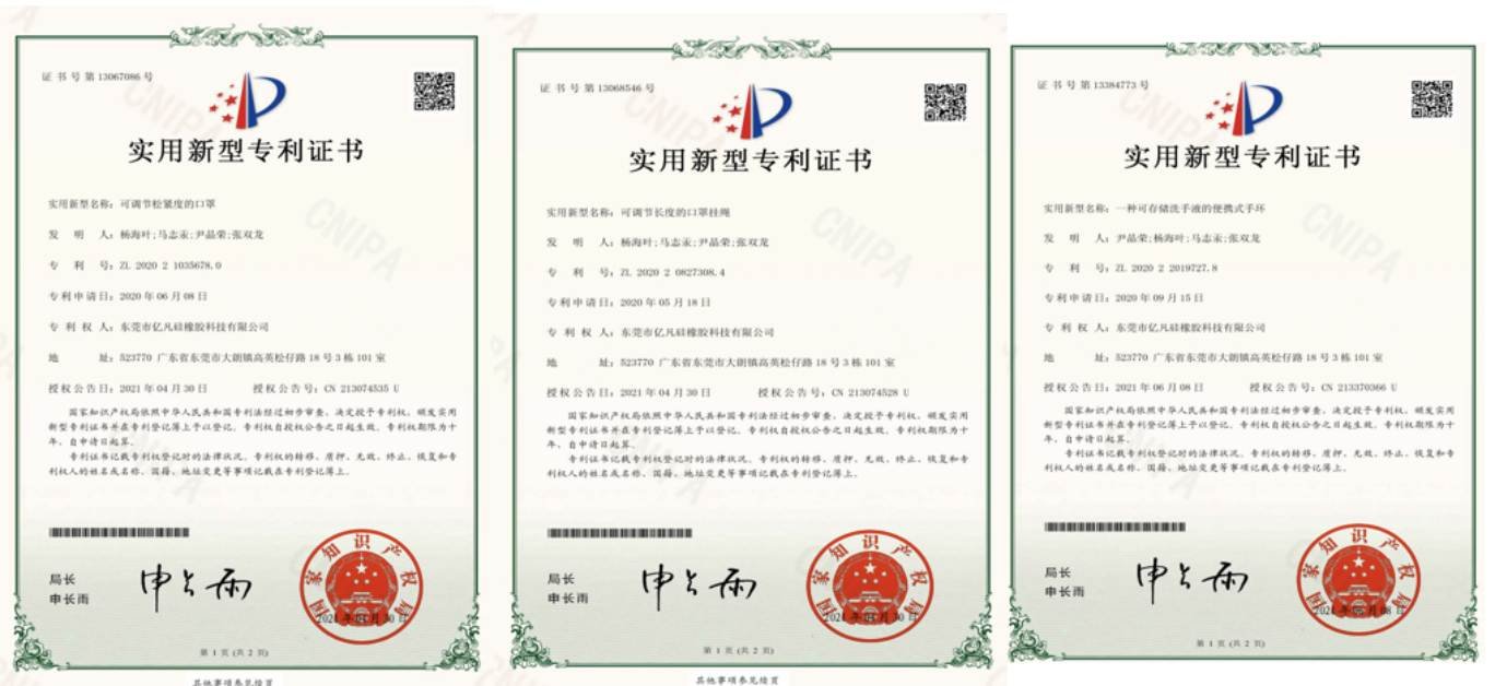 Fecision Gebrauchsmuster-Patentzertifikat