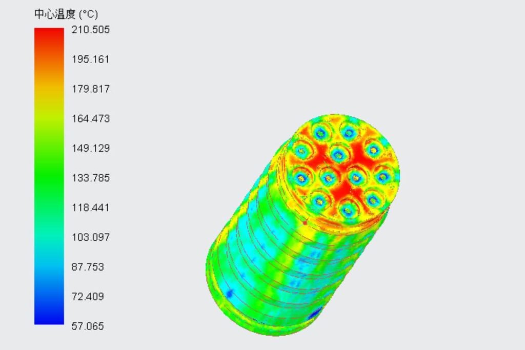 Mold Flow Analysis Results for LSR Part