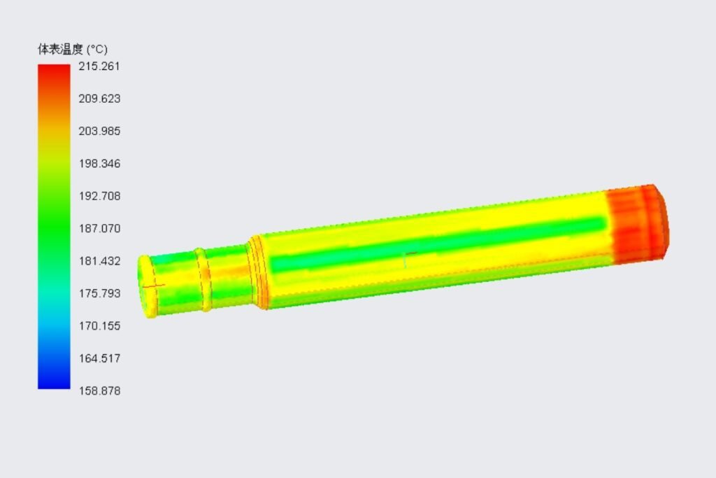Mold Flow Analysis Results for LSR Parts-gate system design