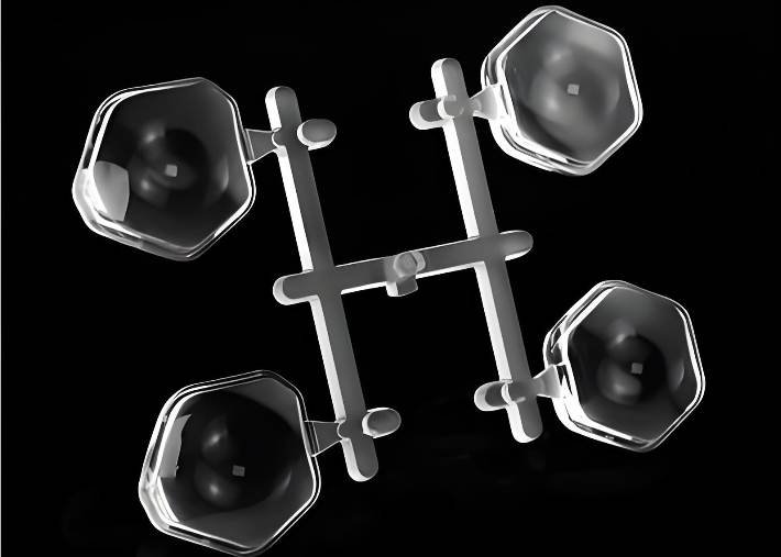 PMMA injection molded part 2