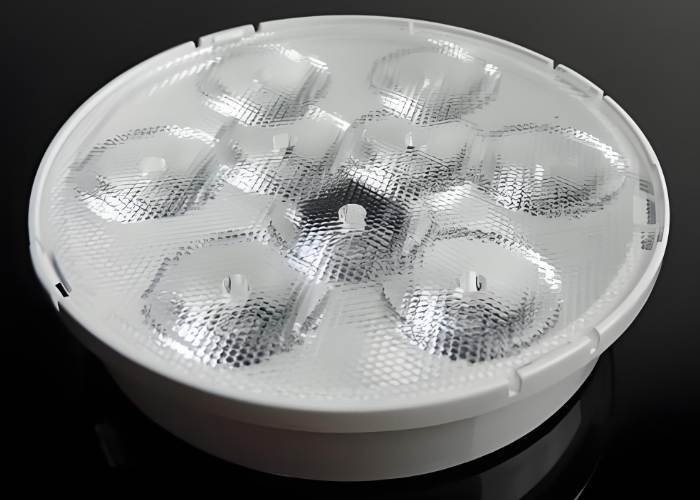 PMMA injection molded part 3