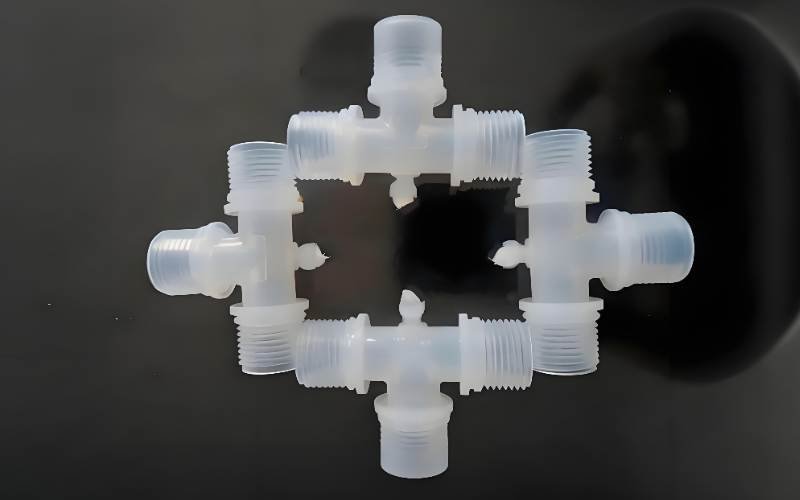 PTFE Teflon PFA FEP Injection Molded Part 4
