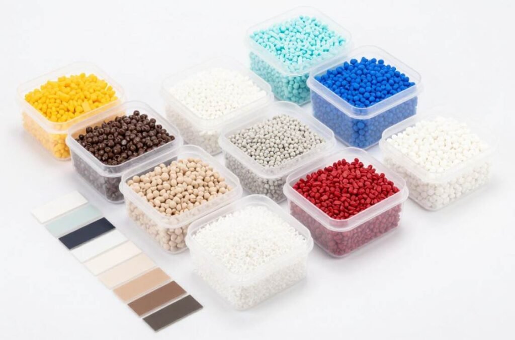 large part plastic injection molding materials and plastic resin pellets