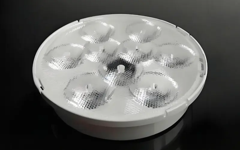 Inejction Molded Acrylic LED light diffuser