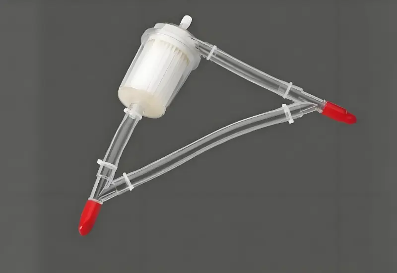 PC Injection Molded Blood Filter Housing