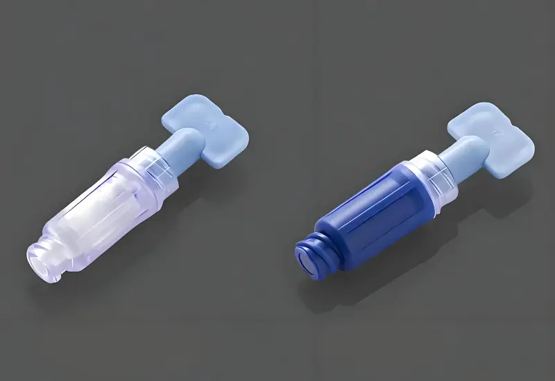 PC Injection Molded IV Connector