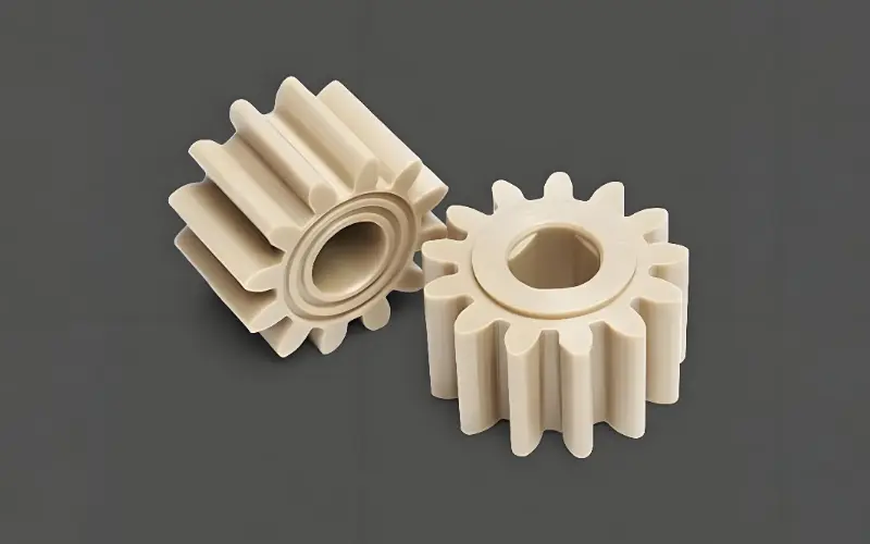 PEEK Injection Molded Gears