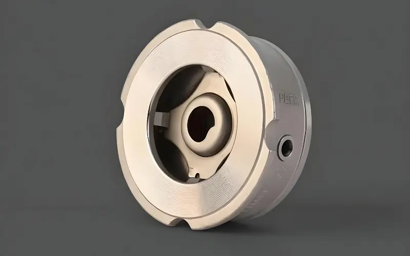 PEEK Injection Molded Valve Component