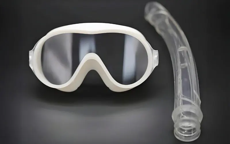 TPU Injection Molded Respiratory Mask Component
