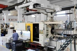 Injection Molding Machines in the Factory