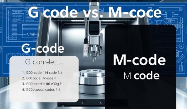 G Code vs M Code in CNC Machining