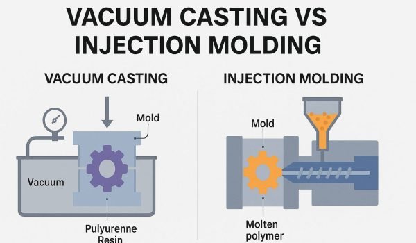 Vacuum Casting vs Injection Molding